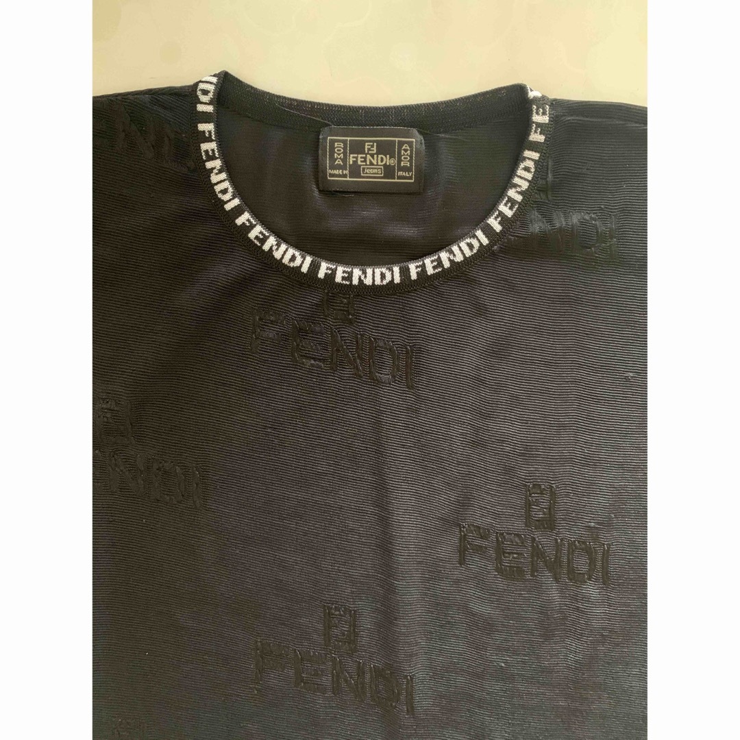 FENDI(フェンディ)のFENDI  FFロゴモチーフ 入りカットソー メンズのトップス(Tシャツ/カットソー(半袖/袖なし))の商品写真