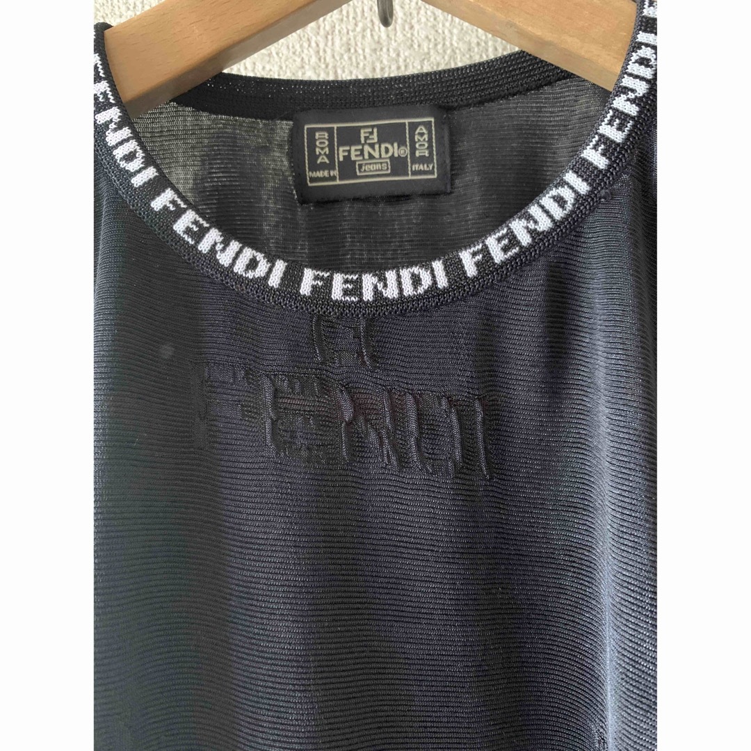 FENDI(フェンディ)のFENDI  FFロゴモチーフ 入りカットソー メンズのトップス(Tシャツ/カットソー(半袖/袖なし))の商品写真