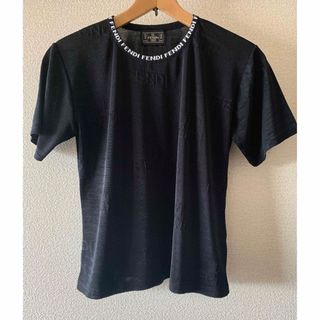 フェンディ(FENDI)のFENDI  FFロゴモチーフ 入りカットソー(Tシャツ/カットソー(半袖/袖なし))