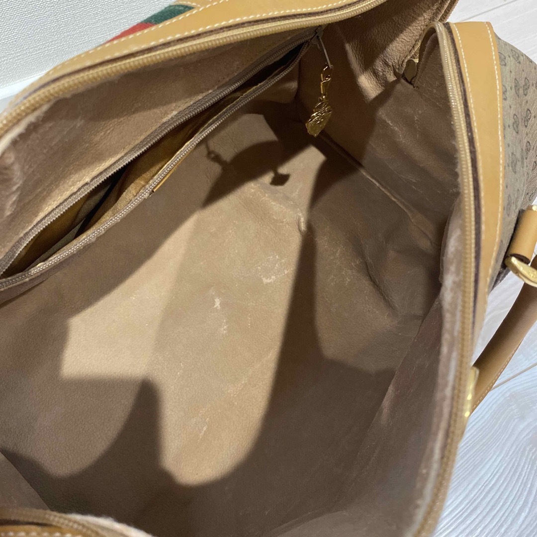 美品!☆GUCCI☆ オールドグッチ シェリーライン ミニボストンバック