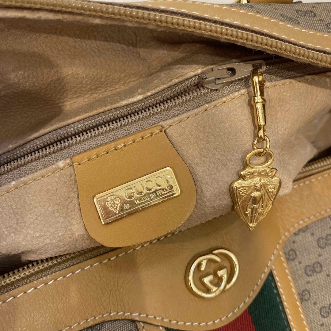 Gucci - 美品！☆GUCCI☆ オールドグッチ シェリーライン ミニボストン