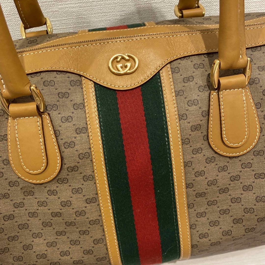 Gucci - 美品！☆GUCCI☆ オールドグッチ シェリーライン ミニボストン