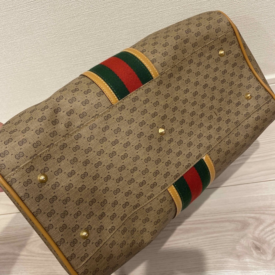 Gucci(グッチ)の美品！☆GUCCI☆ オールドグッチ シェリーライン ミニボストンバック レディースのバッグ(ボストンバッグ)の商品写真