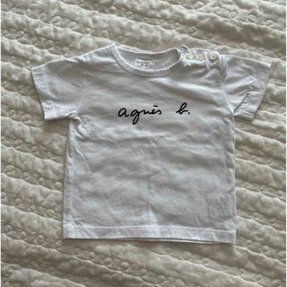 アニエスベー(agnes b.)のagnes b ベビーロゴTシャツ(Ｔシャツ)