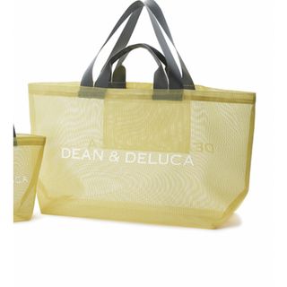 ディーンアンドデルーカ(DEAN & DELUCA)のメッシュトートバッグ シトラスイエロー 大(エコバッグ)