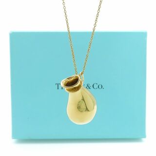 ティファニー(Tiffany & Co.)のヴィンテージ ティファニー ボトル ゴールド ネックレス GH35(ネックレス)
