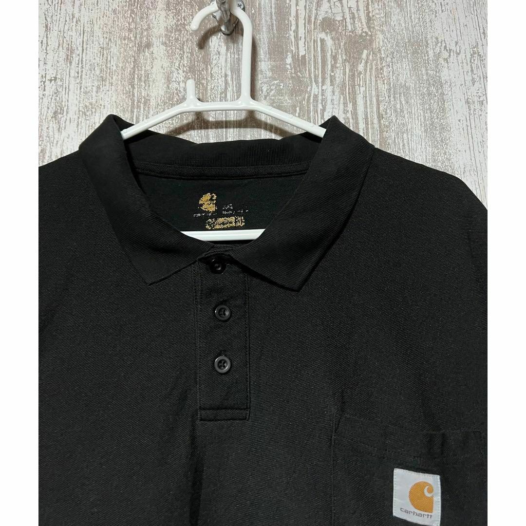 carhartt(カーハート)のオーバーサイズ　古着　ポロシャツ　カーハート　Carhartt メンズのトップス(ポロシャツ)の商品写真