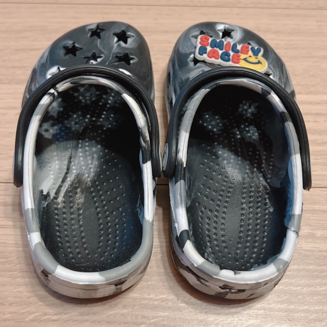 キッズサンダル クロックス風 15cm 子供靴 キッズ/ベビー/マタニティのキッズ靴/シューズ(15cm~)(サンダル)の商品写真