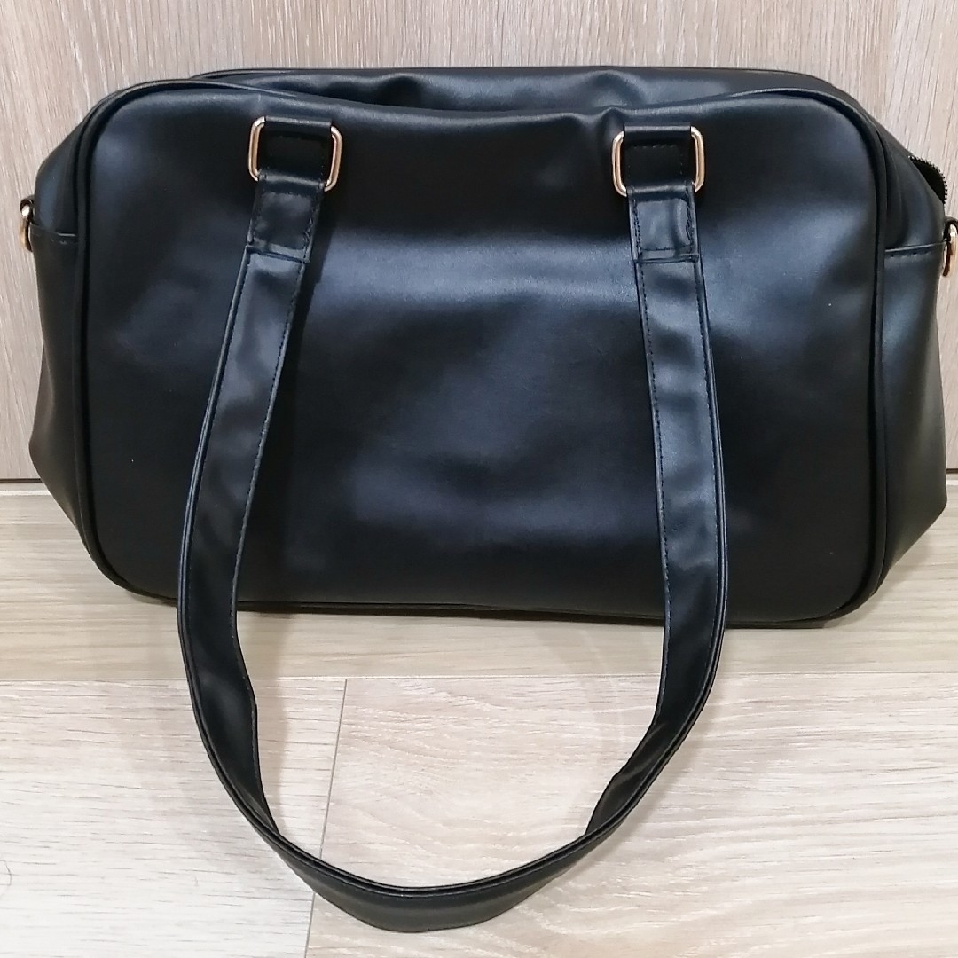 痛バッグ 見せバッグ♡可愛い黒色♡魅せトート 推し活 透明バッグ 痛バシート レディースのバッグ(ショルダーバッグ)の商品写真