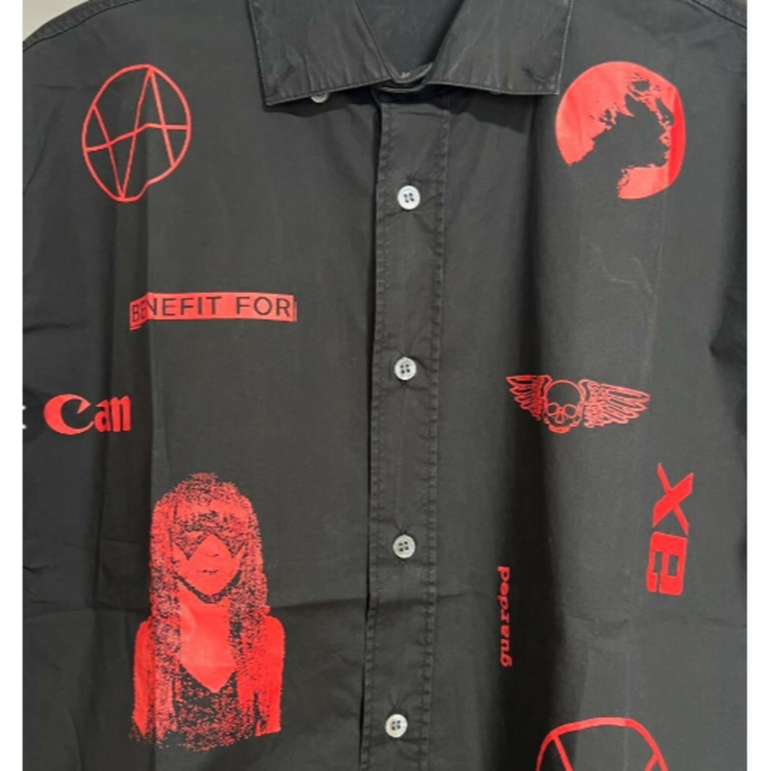 RAF SIMONS 2003SS Consumed シャツ | escolalf.com.br
