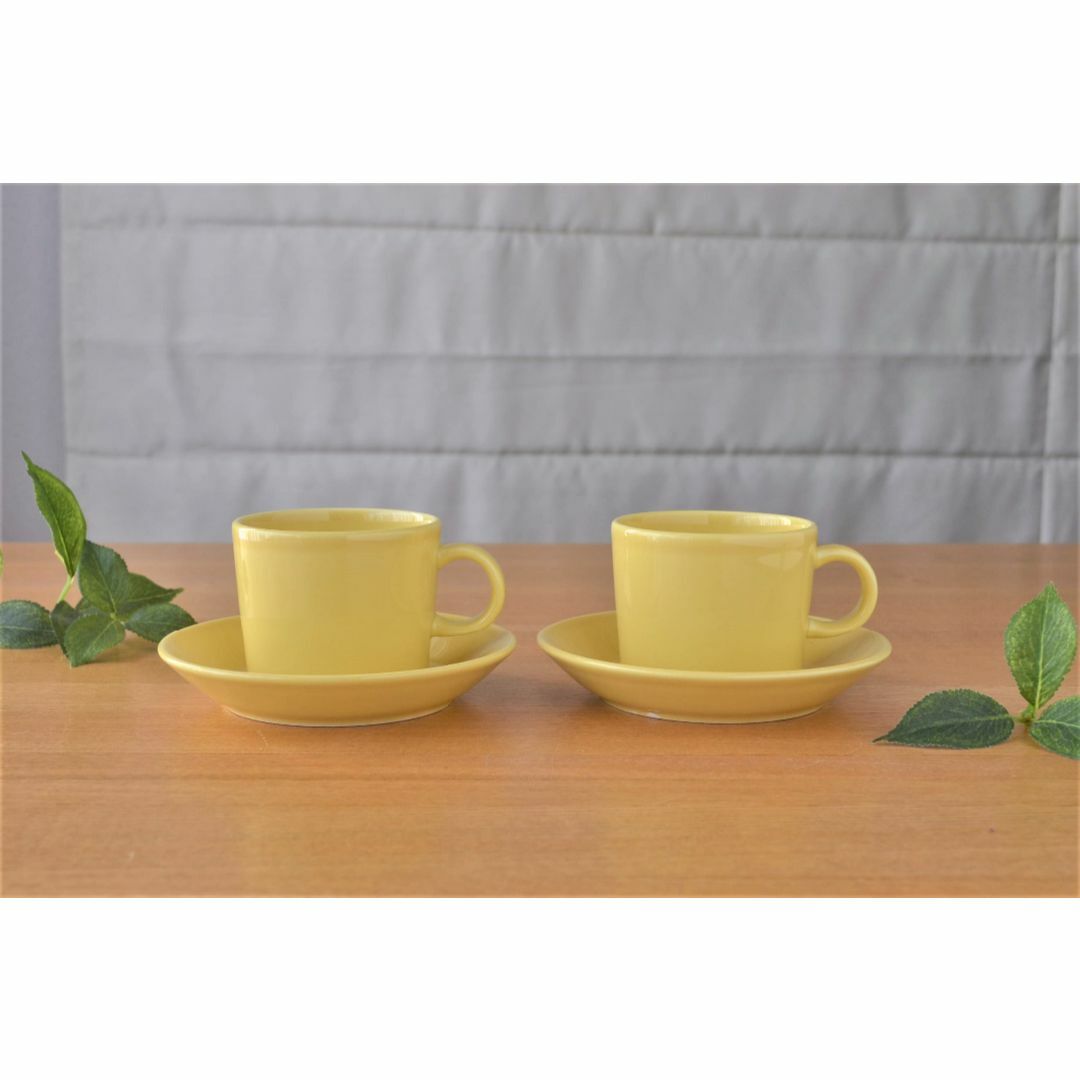 iittala/イッタラ○ティーマ○イエロー○コーヒーカップ\u0026ソーサー