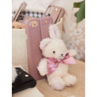 メゾンドフルール(Maison de FLEUR)のMaison de FLEUR うさぎさんiPhoneケース 🐰(iPhoneケース)