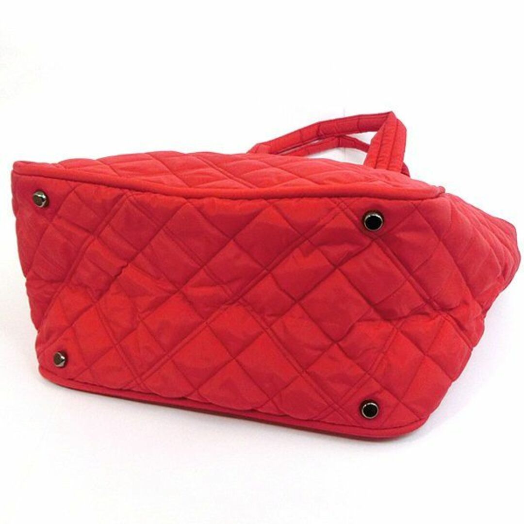 LeSportsac レスポ　ショルダー付きトートバッグ　キルティング CHAIN MINI N/S TOTEダークオリーブチェーンキルト（トート