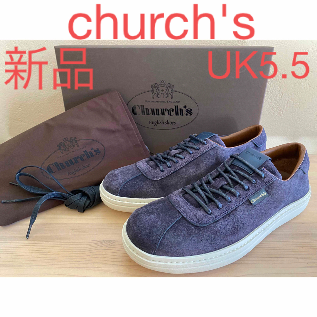 Church´s チャーチ スニーカー スエード-