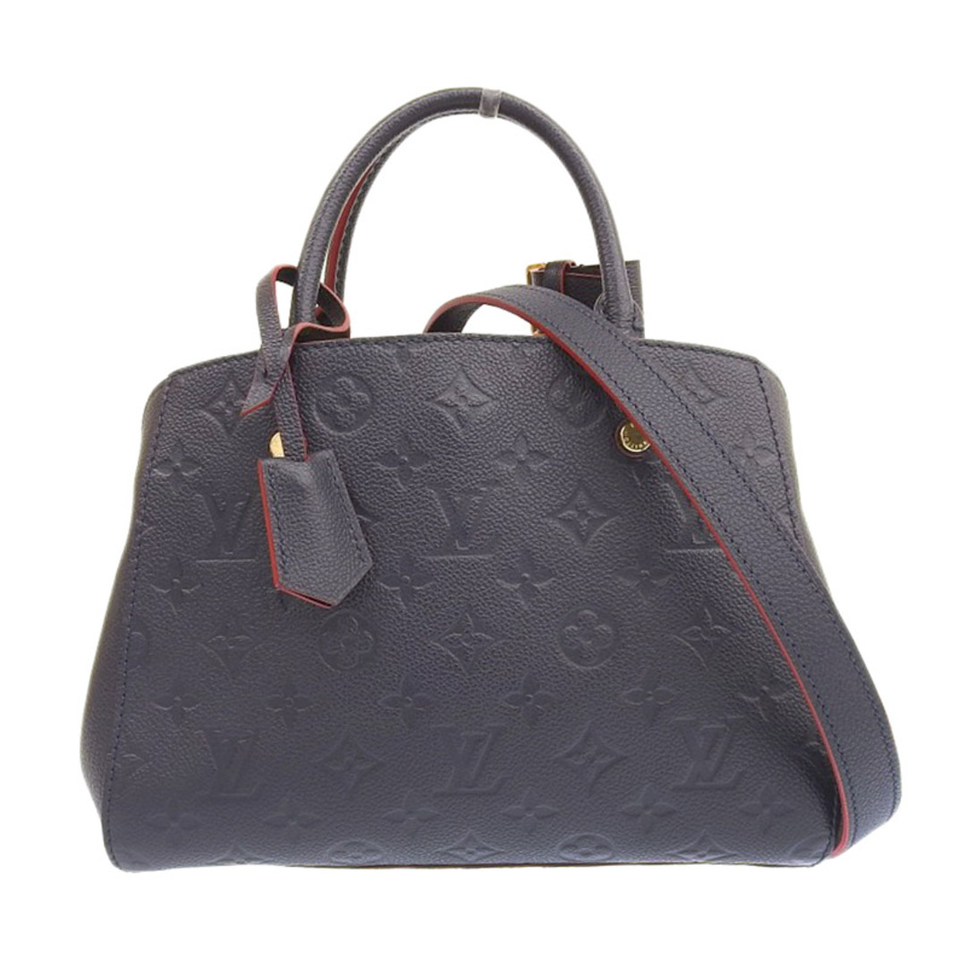 ルイヴィトン LOUIS VUITTON モノグラム アンプラント モンテーニュBB  2WAYバッグ マリーヌルージュ M42747  新入荷 LV1361約10ｃｍ持ち手を含む高さ