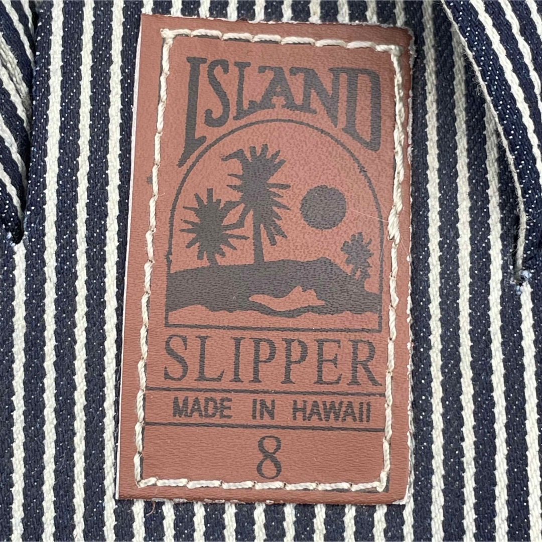 ISLAND SLIPPER - アイランド スリッパ ストライプ サイズ 26cm