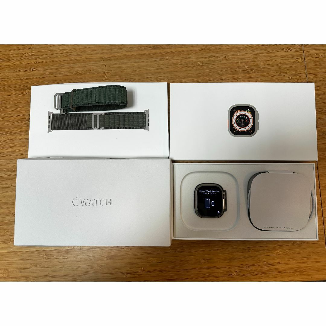 Apple Watch - 極美品 AppleWatch Ultra 49mm Green Alpine M