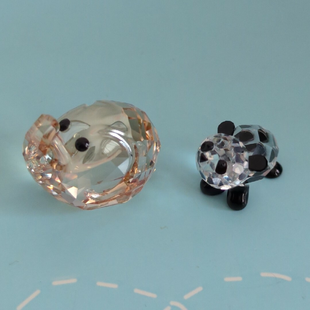 SWAROVSKI - スワロフスキー ぞう パンダの通販 by tama の断捨離&終