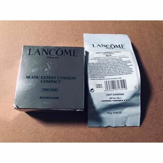 ランコム(LANCOME)のLANCOME ランコム　クッションコンパクトPINK ファンデーション　セット(ボトル・ケース・携帯小物)