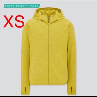 ユニクロ(UNIQLO)の【新品】UNIQLO ドライEX  UVカット　フルジップパーカー　XSサイズ(パーカー)