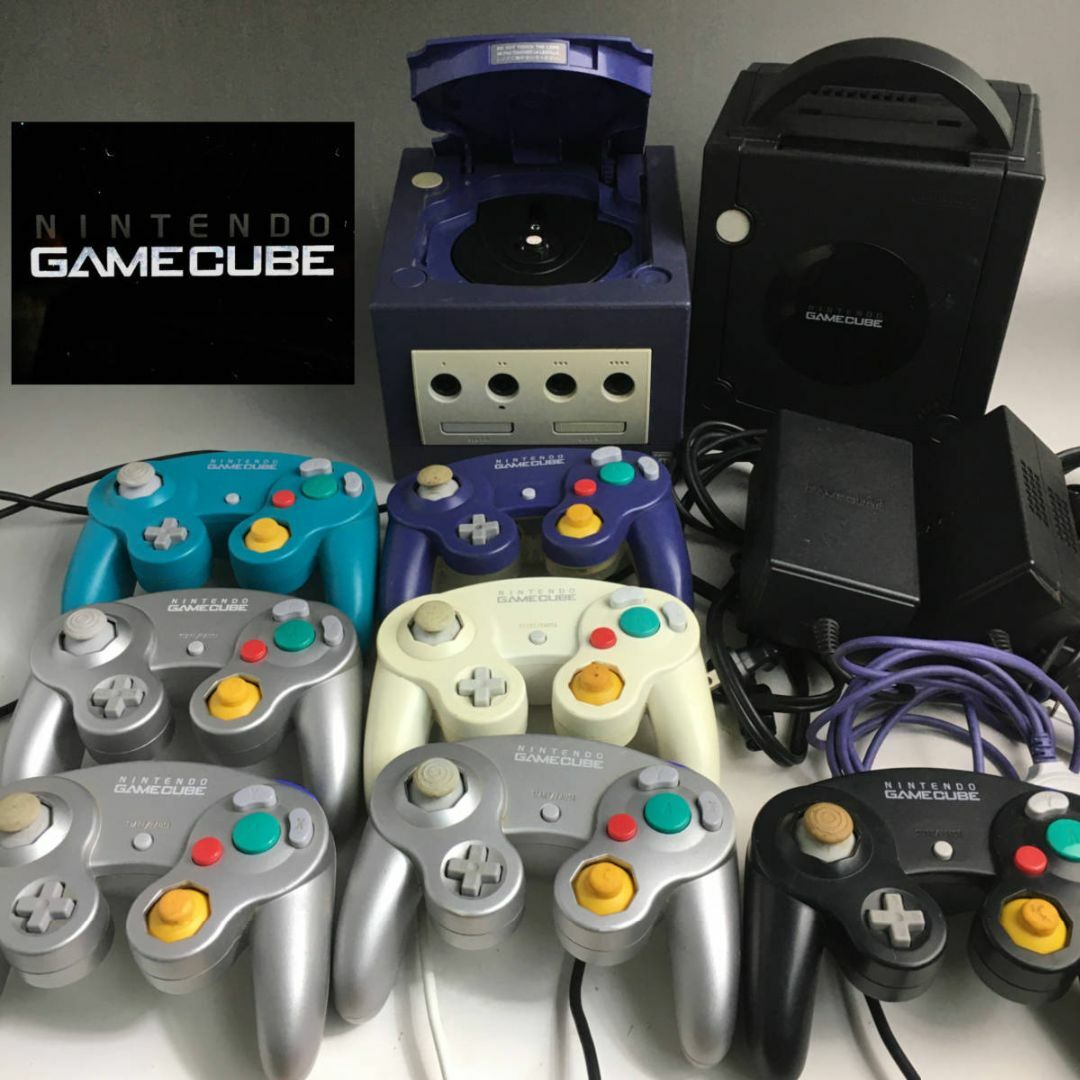 任天堂　ゲームキューブ　GAMECUBE　本体　2台セット　動作品　⑤家庭用ゲーム機本体