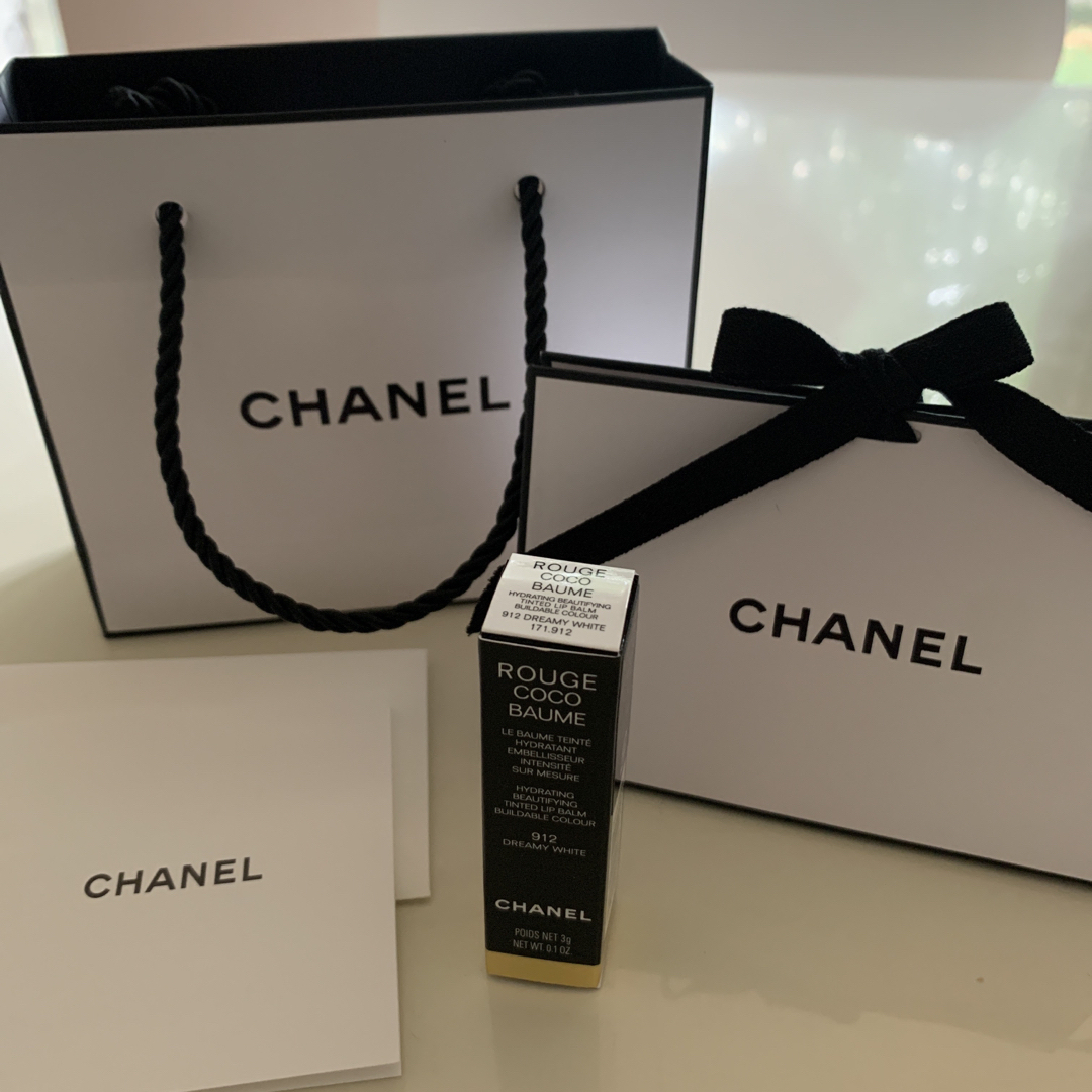 CHANEL(シャネル)のシャネル ルージュ ココボーム912 リップクリーム コスメ/美容のスキンケア/基礎化粧品(リップケア/リップクリーム)の商品写真