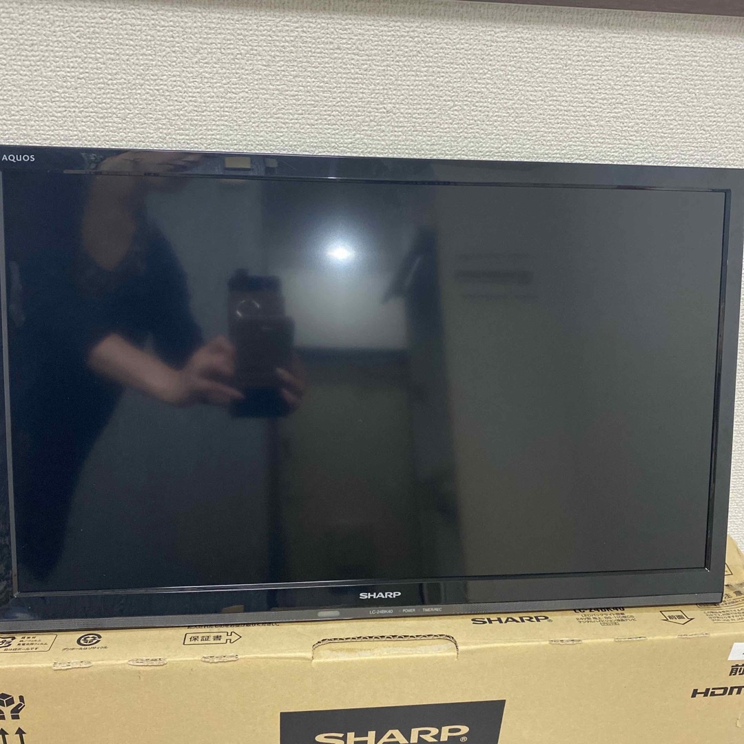 シャープ SHARP 薄型テレビ LC-24BK40」-