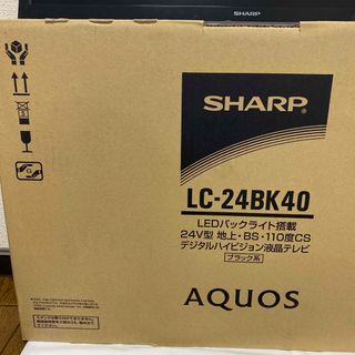 シャープ SHARP 薄型テレビ LC-24BK40」-
