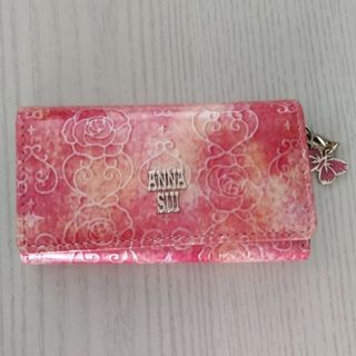 アナスイ(ANNA SUI)のシロップさま専用☆アナスイ/ANNA SUI☆ローズハート◇キーケース♡ピンク(キーケース)