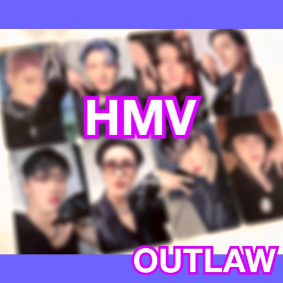 ATEEZ outlaw JAPAN コンプ hmv トレカ apple 8種 - K-POP/アジア