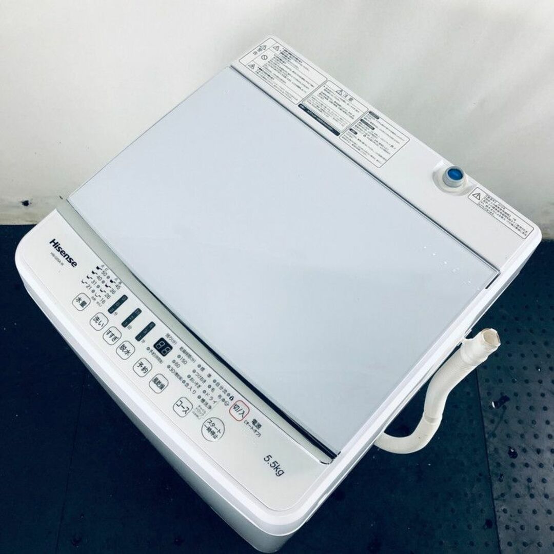 非対面買い物 中型洗濯機 ハイセンス (No.0478) スマホ/家電/カメラ ...