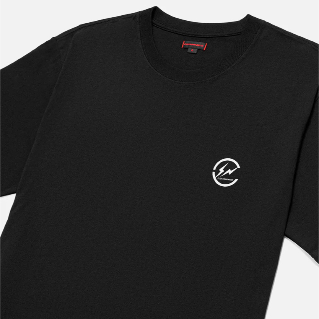 CLOT x Fragment design Collabo Logo Tシャツ