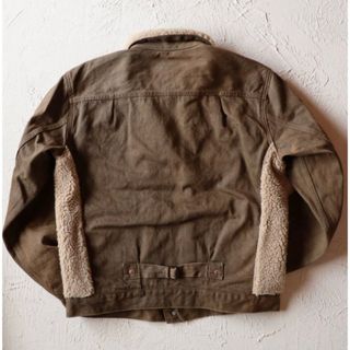 新品*RRL*フリースパネルド デニム ジャケット*S* ダブルアールエルの