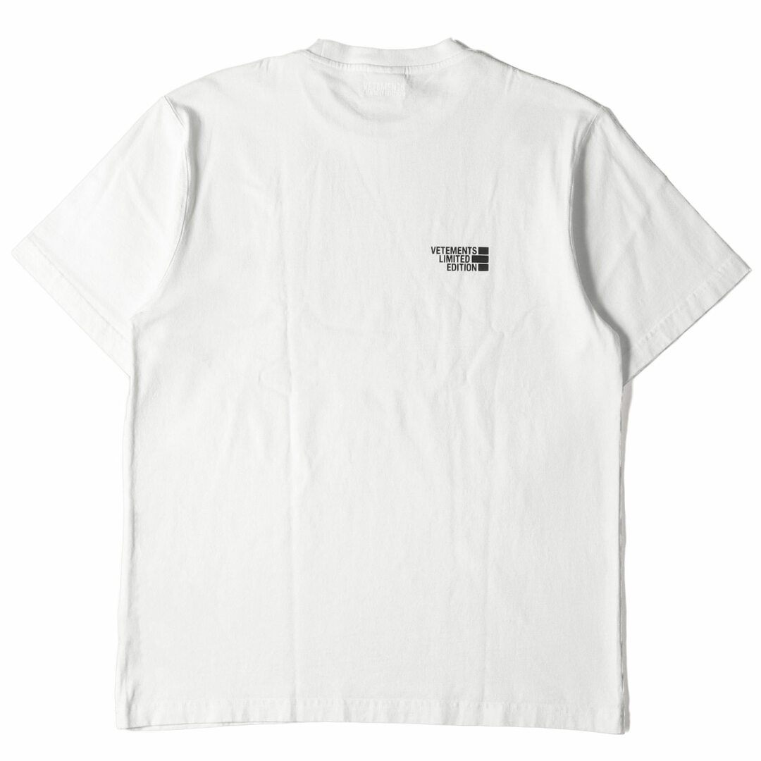 VETEMENTS ヴェトモン Tシャツ サイズ:M ブランドロゴ クルーネック