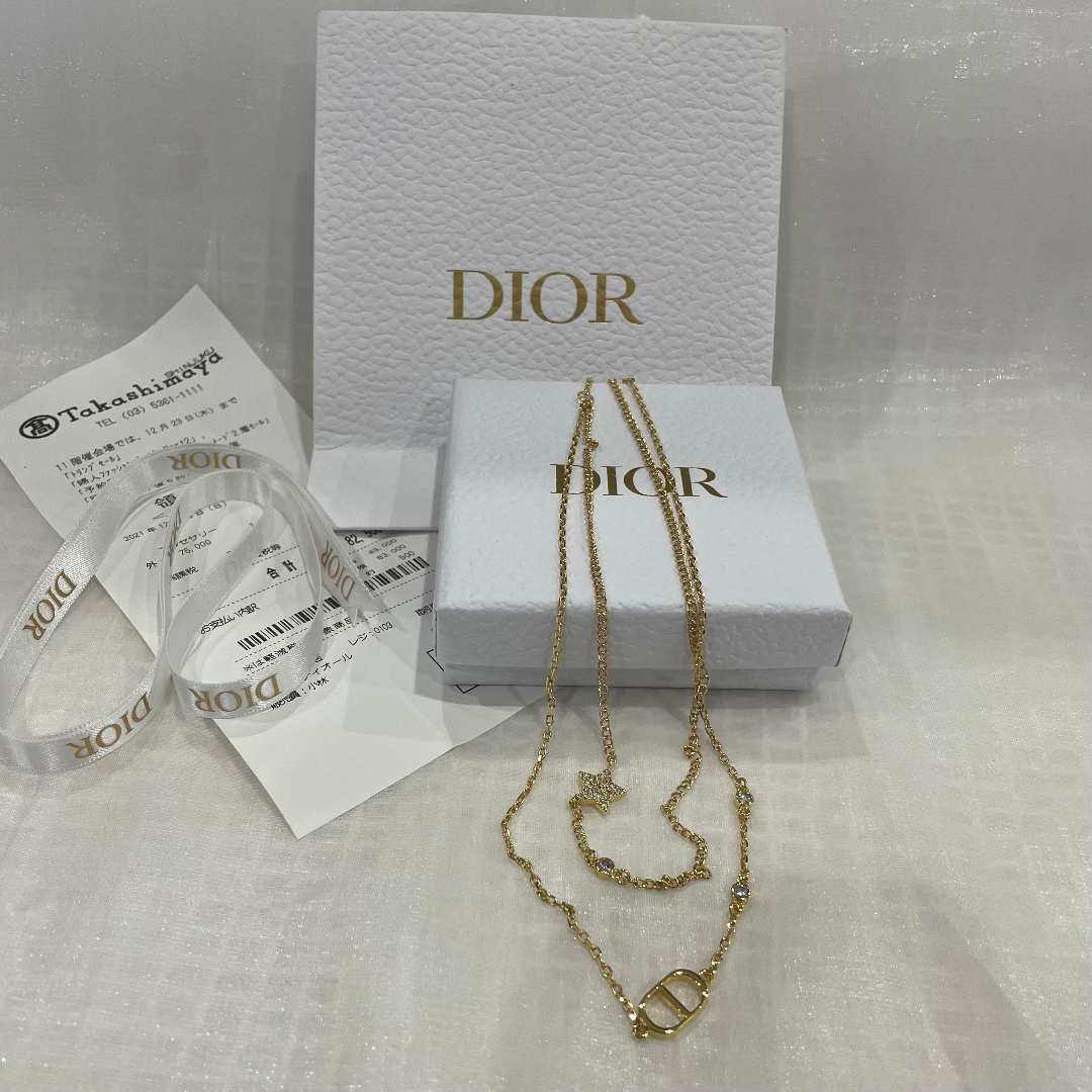 DIOR/PETIT CD ダブル ネックレス スターシンボル | www.cranio-gindl.at