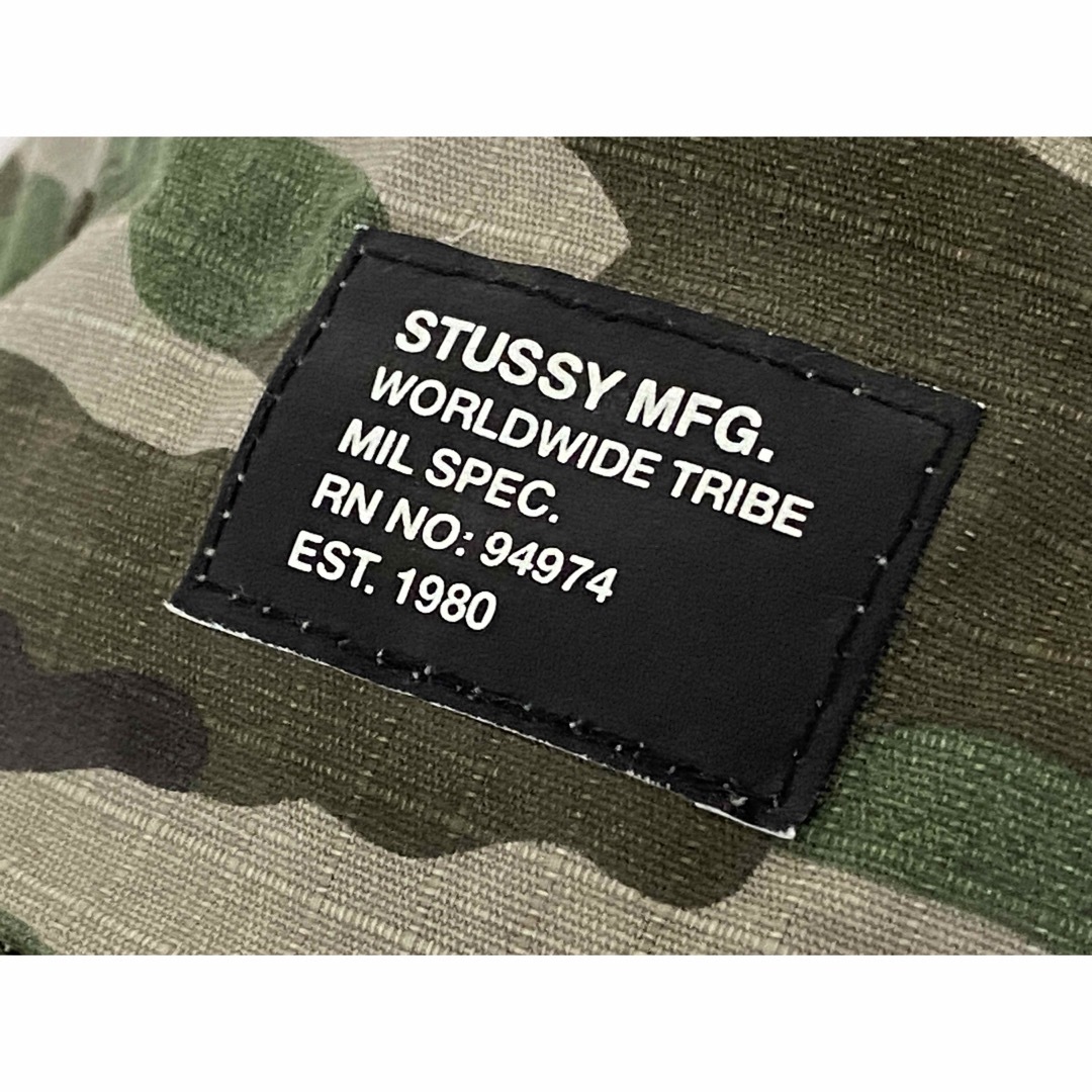 STUSSY(ステューシー)のStussy/ビンテージ/ミリタリー/キャップ/帽子/迷彩/6パネル/カモ/レア メンズの帽子(キャップ)の商品写真