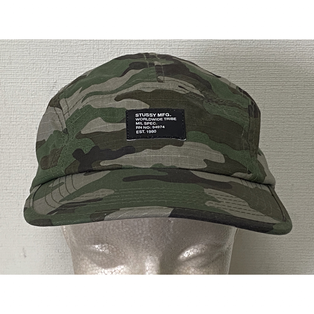 STUSSY(ステューシー)のStussy/ビンテージ/ミリタリー/キャップ/帽子/迷彩/6パネル/カモ/レア メンズの帽子(キャップ)の商品写真