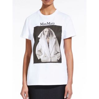 マックスマーラ(Max Mara)のMaxMaraマックスマーラ新作23-24AW☆大人気DOG Tシャツ(Tシャツ(半袖/袖なし))