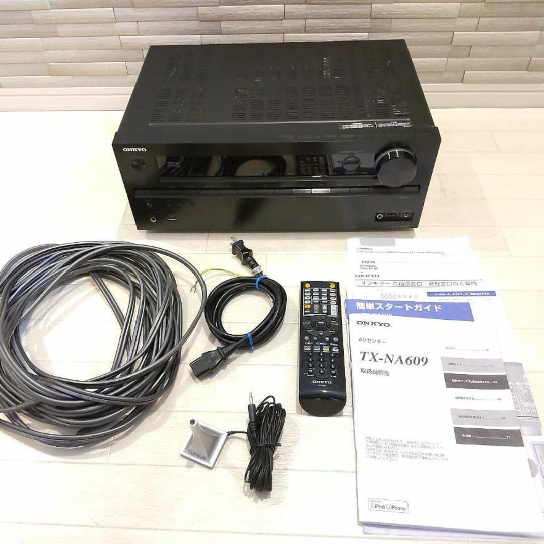 ★付属品完備★ オンキョー　AVアンプ　ONKYO TX-NA609(B)