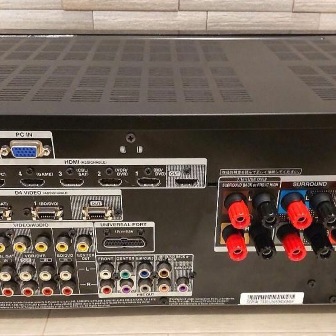 ☆付属品完備☆ オンキョー AVアンプ ONKYO TX-NA609(B)-