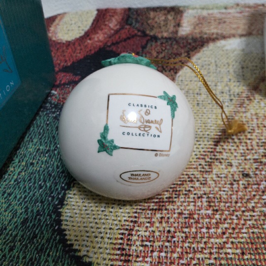 WDCC ミッキー ミニー オーナメント フィギュア クリスマス 陶器