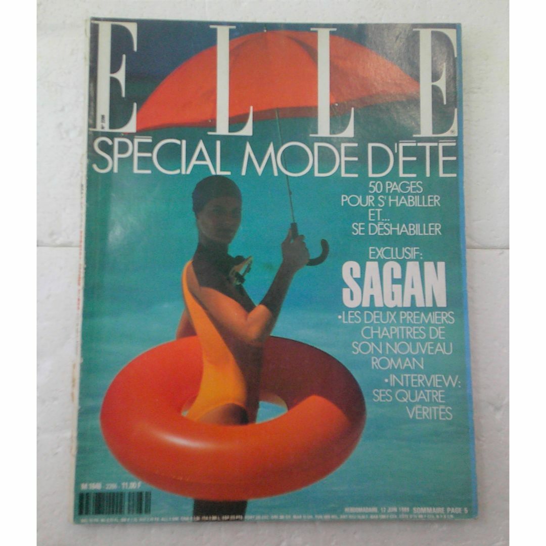 ELLE(エル)の★洋雑誌 ELLE エル フランス版 No.2266 1989年★ エンタメ/ホビーの雑誌(ファッション)の商品写真