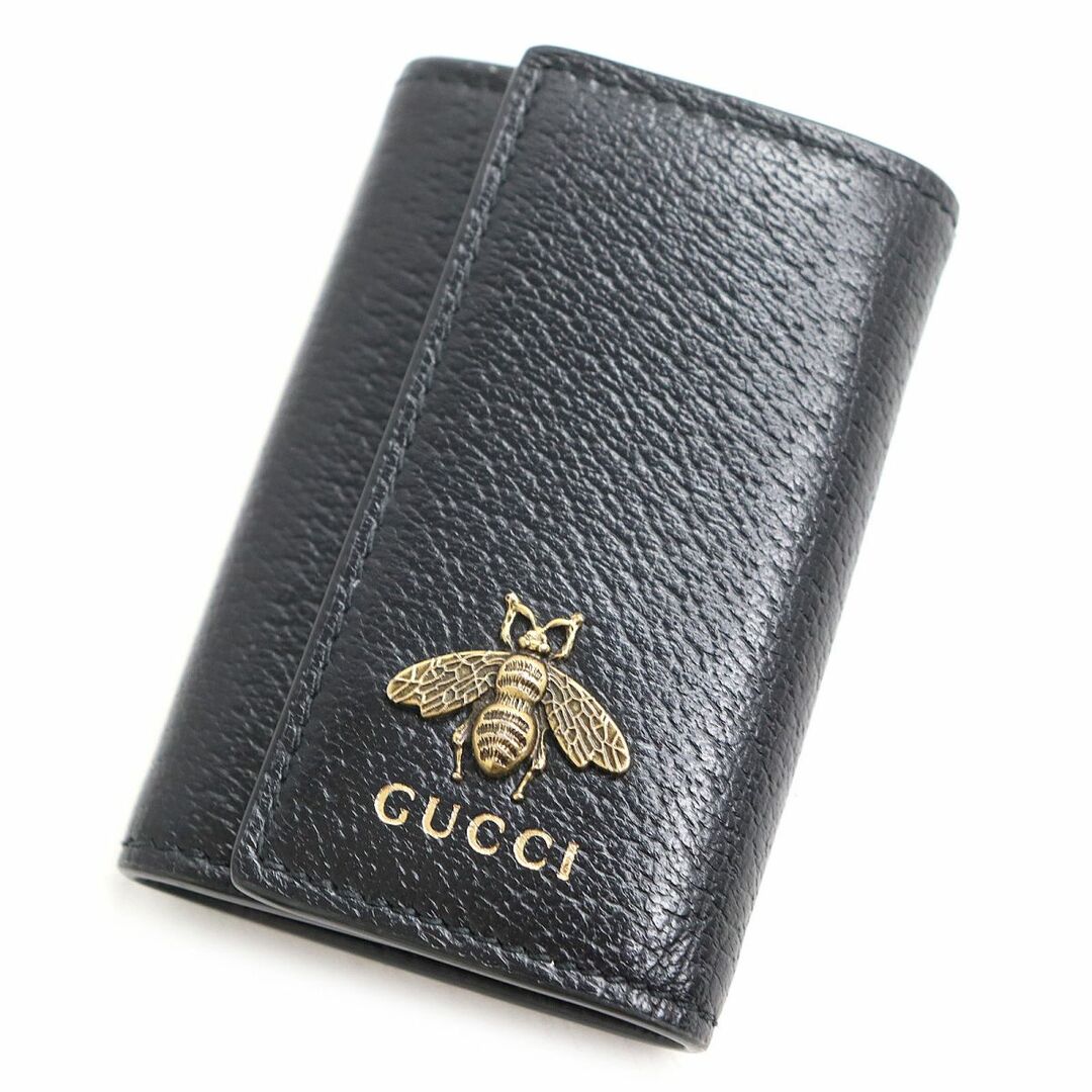 大人気新品 美品◇GUCCI 中古】GUCCI ビー グッチ 6連キーケース