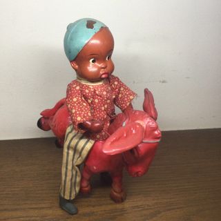 セルロイド製 ゼンマイ式 玩具セット-eastgate.mk