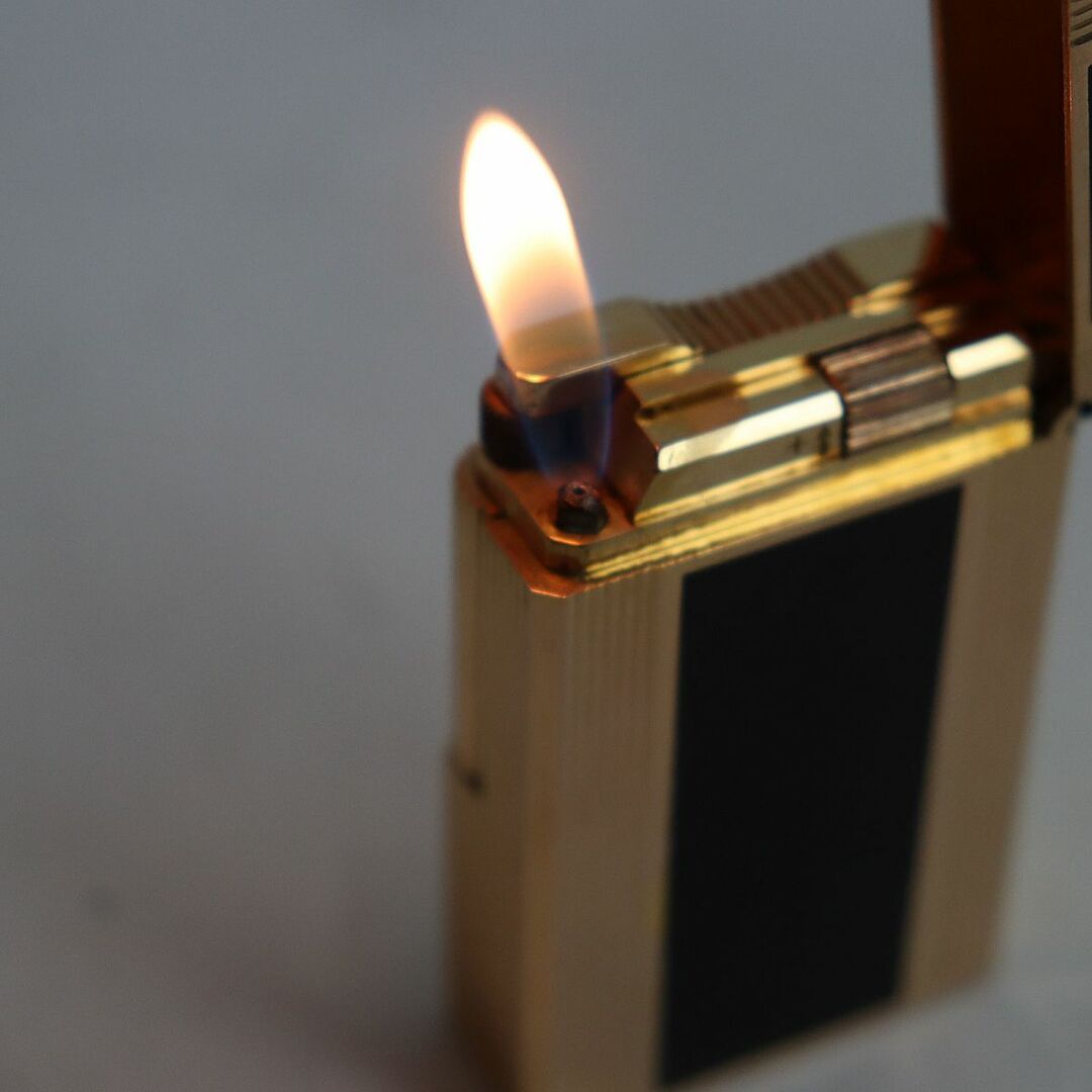 【着火ＯＫ】ヴィンテージ デュポン　ギャッツビー ピンクゴールド　ガス　ライター