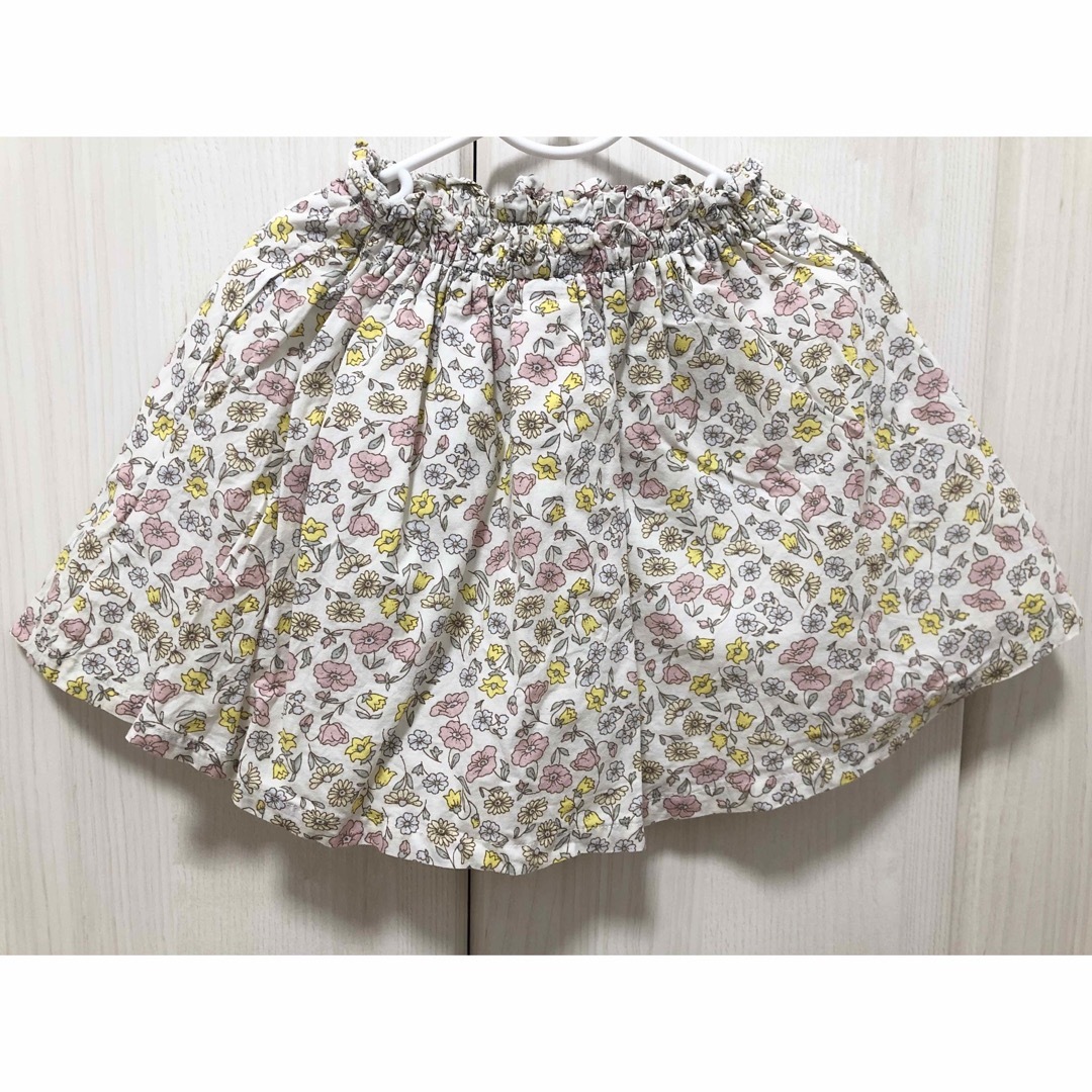 petit main(プティマイン)のプティマイン  ベーシックスカート 100㎝ キッズ/ベビー/マタニティのキッズ服女の子用(90cm~)(スカート)の商品写真