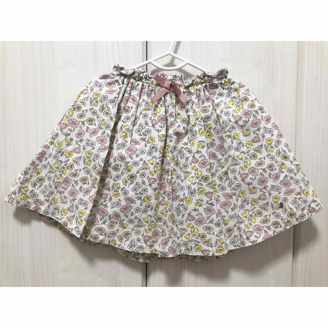 petit main(プティマイン)のプティマイン  ベーシックスカート 100㎝ キッズ/ベビー/マタニティのキッズ服女の子用(90cm~)(スカート)の商品写真