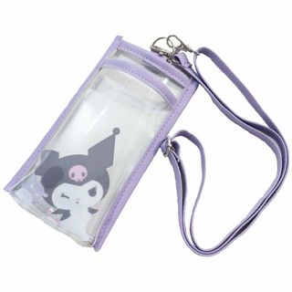 サンリオ(サンリオ)のサンリオ クロミ スマフォショルダーバッグ Sanrio★クリアー【新品】(ショルダーバッグ)