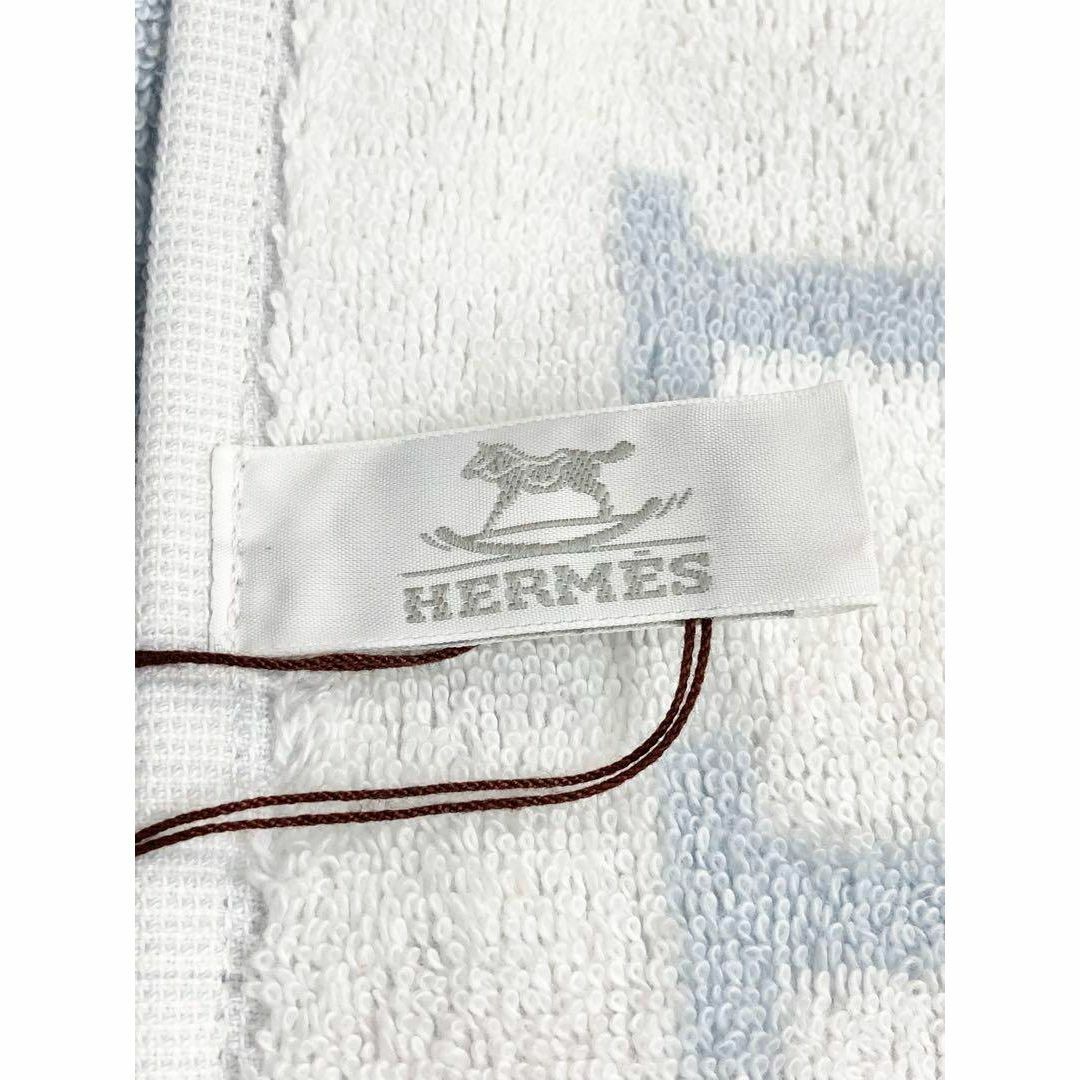 送料込・まとめ買い HERMES エルメス バスタオル 綿 コットン100