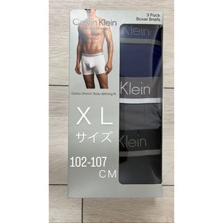 カルバンクライン(Calvin Klein)の【新品】カルバンクライン　メンズ　パンツ　ボクサーパンツ　３枚　セット　下着(ボクサーパンツ)